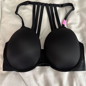 NWT Victoria's Secret Black Wear Anywhere front closure push up bra